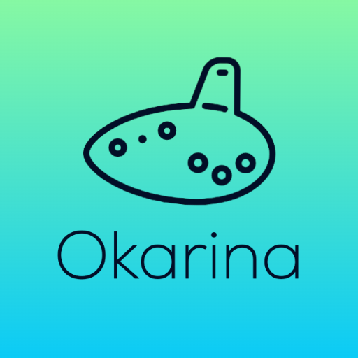 Okarina: anime music and OST logo