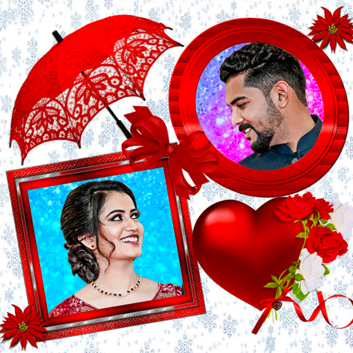 Anniversary dual photo frames for PC / Mac / Windows 11,10,8,7 Free