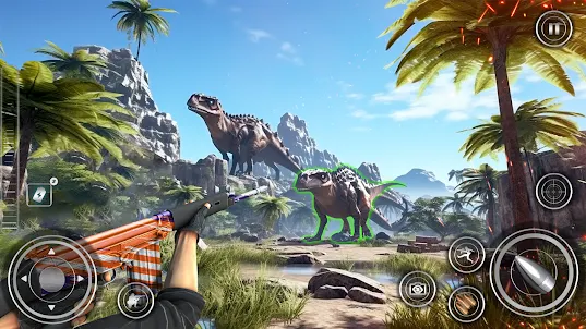 Охотничья игра на динозавров