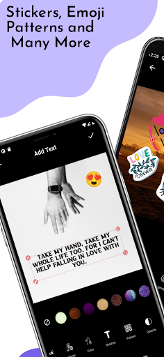 Android application SmokeFX: Text & Photo Effects screenshort