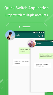 2Face: 2 Accounts for 2 whatsapp, dual apps 2.13.19 APK screenshots 4