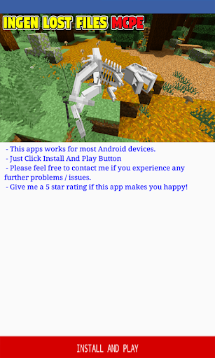 Ingen Lost for Minecraft PE Screenshot 3 - AppWisp.com