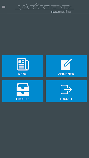 Android application Variobend V-Mobile screenshort