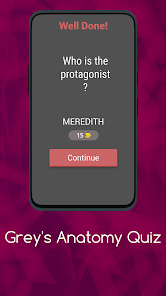 Grey's Anatomy Quiz 10.2.6 APK + Мод (Unlimited money) за Android