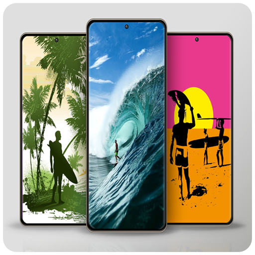 Surf wallpaper logo