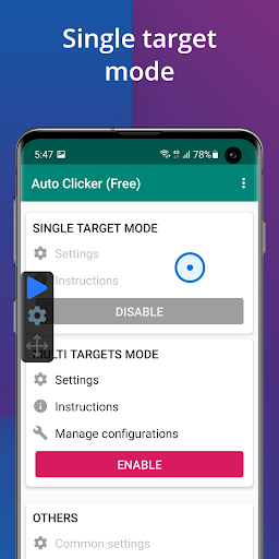 Auto Clicker – Automatic tap Mod Apk 1.6.2 (Unlocked)(Pro) Gallery 2