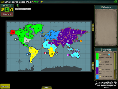 Warzone - turn based strategy Screenshot