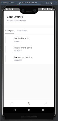 Android application KantinQu screenshort
