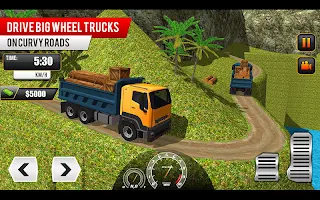 Mountain Offroad Truck Driving - Screenshot 3
