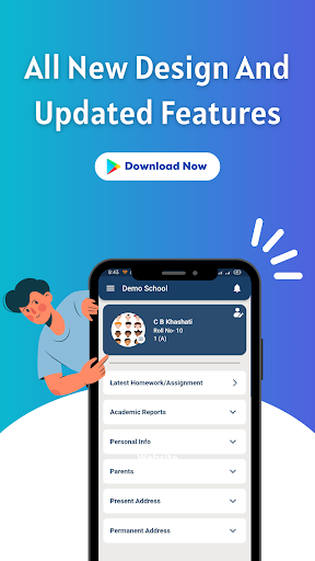 Android application PrayagEdu - School App screenshort