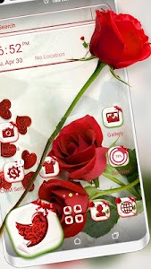 Red Rose Launcher Theme Unknown