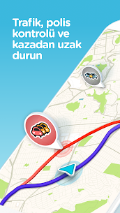 Waze – GPS, Haritalar  Trafik Apk İndir 1