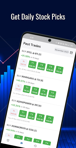 UpSwing Trades - Stock Picker Screen 2