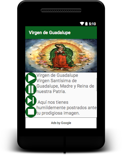 Virgen de Guadalupe Screen 3