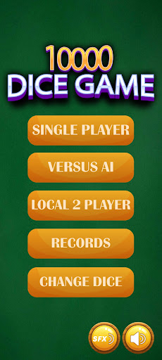 Android application 10000 Dice Game screenshort