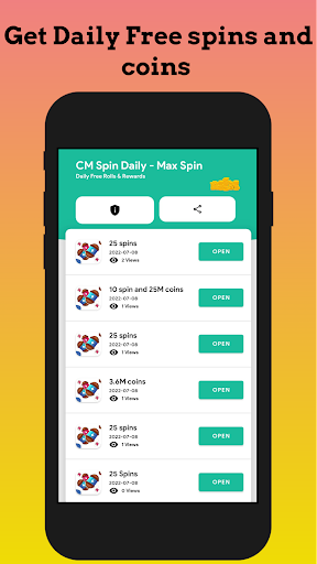 Cm Spin Daily- Max Spin Screen 2