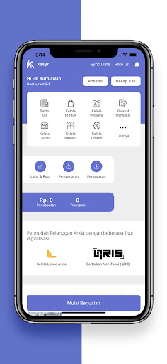 Kasyr - Aplikasi Kasir Screen 2
