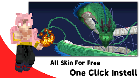 Saiyan Mod Skin Minecraft PE