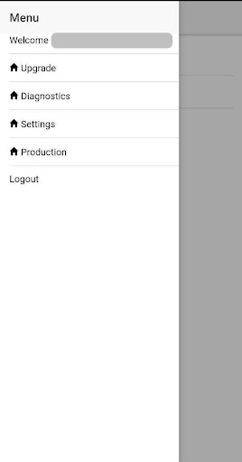 Android application RTS NFC Bootloader screenshort