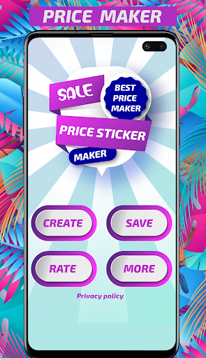 Android application Offer Sale Poster Maker screenshort