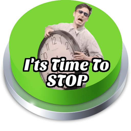 It's Time To STOP Button Latest Icon