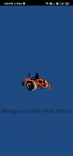 Android application Tractor Farming Management screenshort