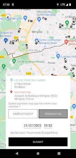 Taxi Télé Screen 3
