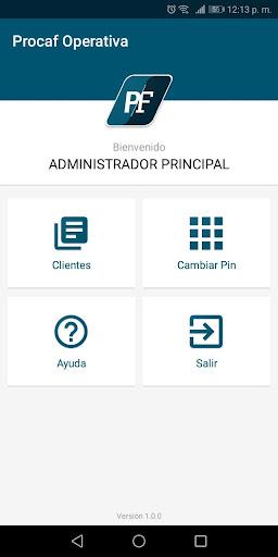 Procaf Operativa Screen 3