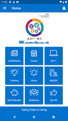 Android application UHDB screenshort