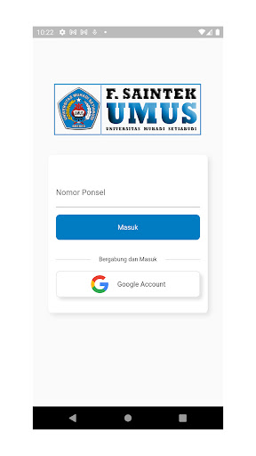 Android application MEJASATE screenshort