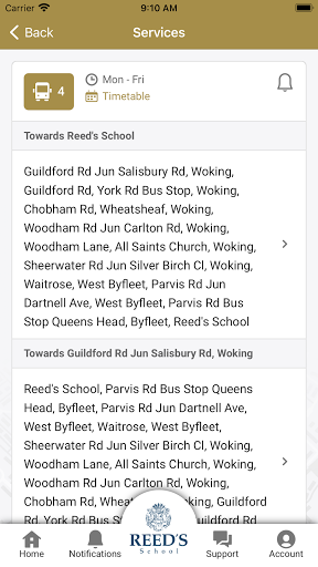 Westway Coaches Screen 2