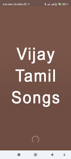 Android application Vijay Tamil Songs screenshort
