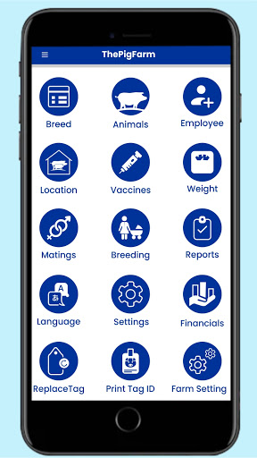 Android application ThePigFarm screenshort