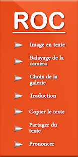 Image en texte et traducteur Capture d'écran