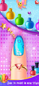 Nail Salon Girls Manicure Game  screenshots 4