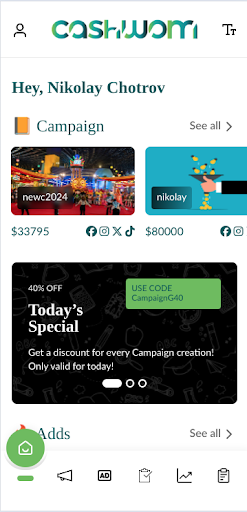 CashWom Screen 3
