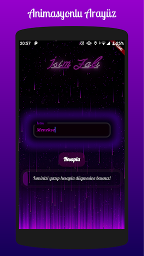 Android application İsim Falı -Günlük fal programı screenshort