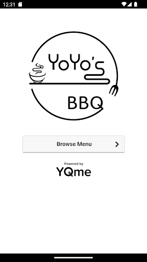 Android application YoYo's BBQ screenshort