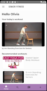 Captura 1 Senior Fitness-workout for 50+ android