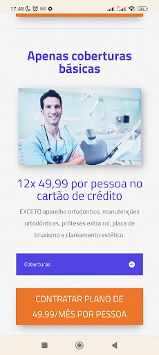 Amil Dental - Contrate Agora Screen 3
