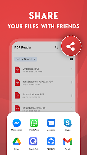 PDF Reader - PDF Viewer Screen 3