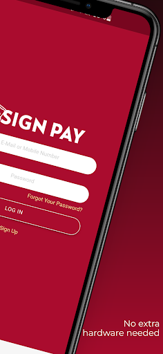 Sign Pay Screen 2