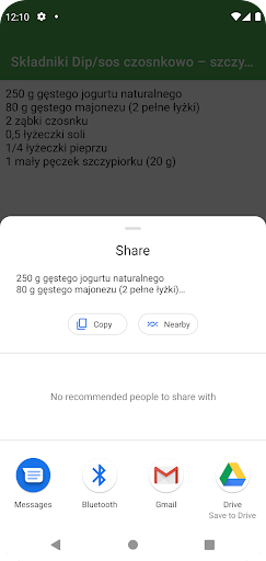 Składniki potraw Screen 2