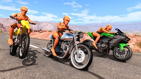 Moto Bike Dummy Crash Test Simのおすすめ画像3