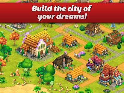 Town Village: Farm, Build, Trade, Harvest City Screenshot