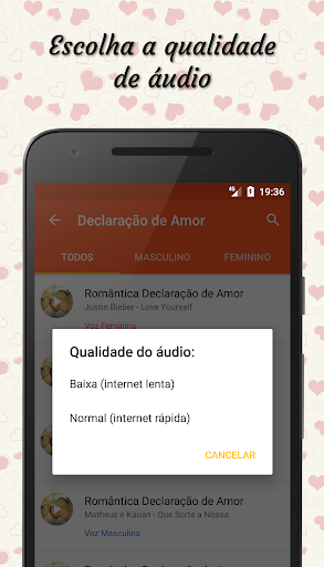 Telemensagem: Áudio Mensagens Screen 3