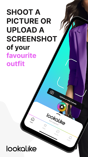 Android application LOOKALIKE - FASHION DISCOVERY screenshort