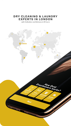 Android application Gold Dry Cleaners screenshort