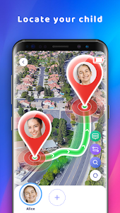 Family Tracker: تحديد الموقع