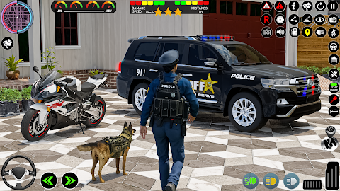 警察はゲームカーの運転を追跡しますのおすすめ画像1
